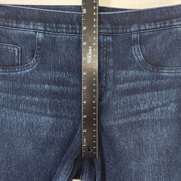 SPANX Jean-ish Leggings Womens Medium 20018R Slimming Stretch Pull On Shaping - Picture 5 of 11